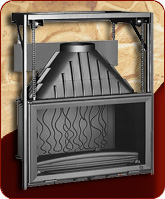 Каминная топка ГРАНД ВИЗЬОН 700 контргруз